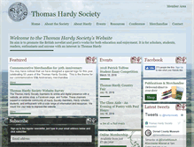 Tablet Screenshot of hardysociety.org